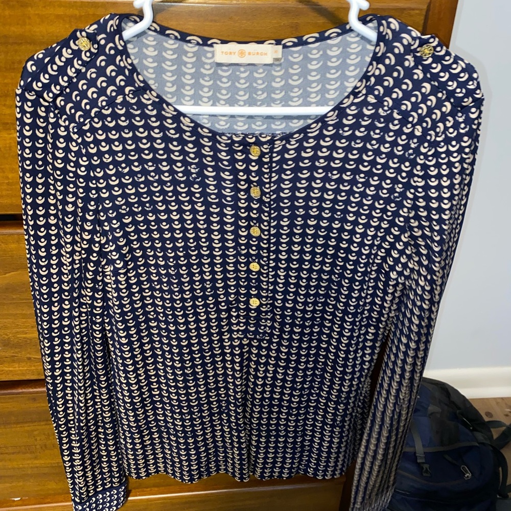 Tory Burch blouse, XS, barely worn
